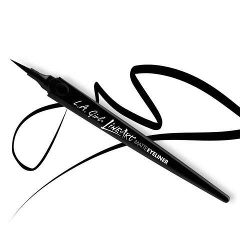 MATTE LINE ART EYELINER - INTENSE BLACK - VANNANA