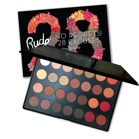 No Regrets! 28 Excuses Eyeshadow Palette - Leo Matte